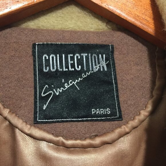 VINTAGE COLLECTION SINEQUANONE WOOL JACKETS SIZE L - Picture 8 of 8